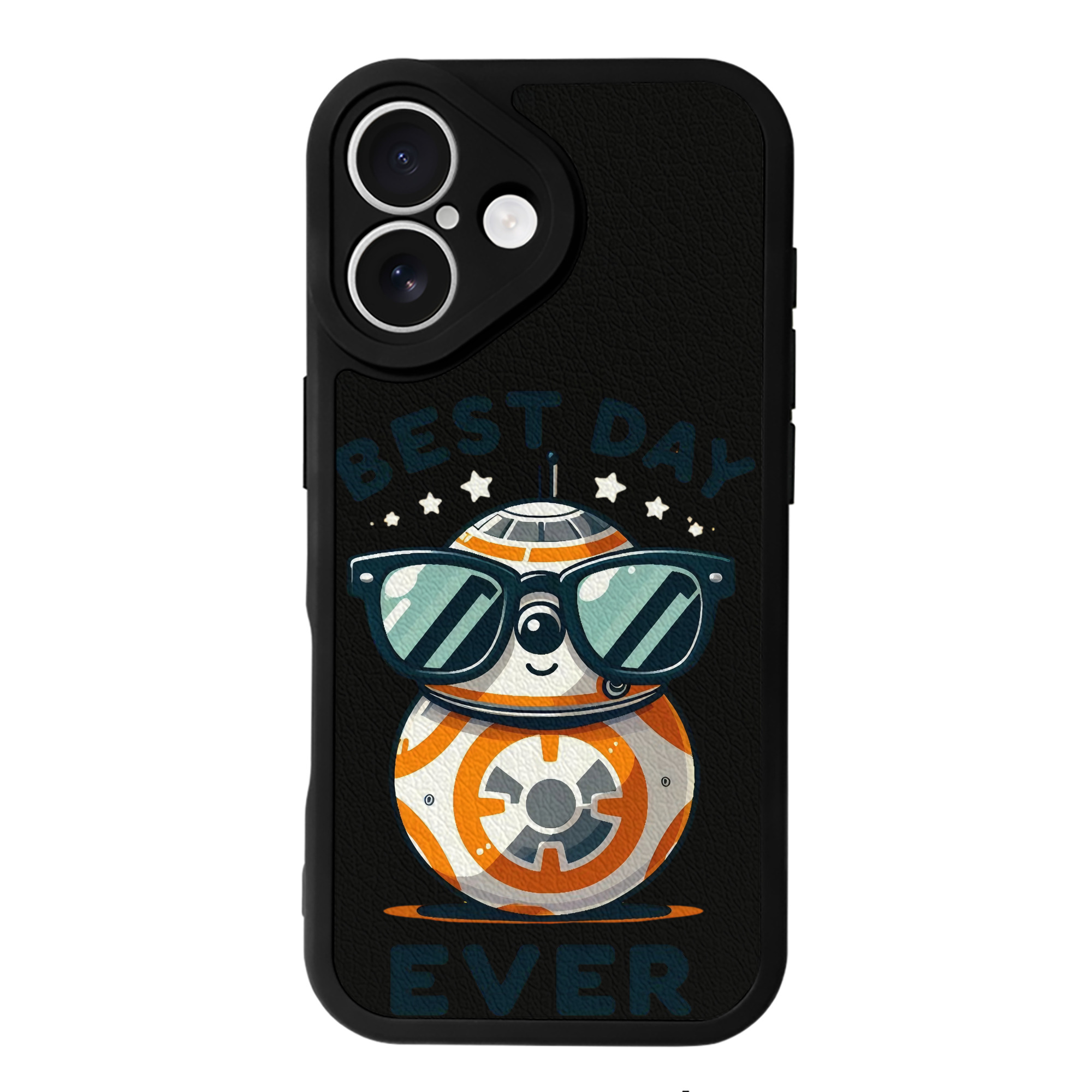 （画像用） スター・ウォーズ Star Wars 【iPhone 16シリーズ対応】シリコンスマホケース（レザー調） 材質：シリコン